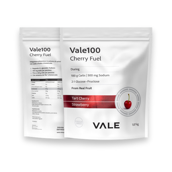 Vale100 - Cherry Fuel 100g cho con Amarena Crioessiccata e Sodio